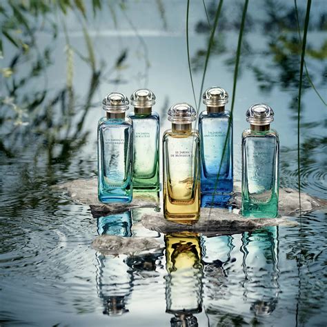 un jardin sur la lagune hermes perfume|jardin en mediterranee.